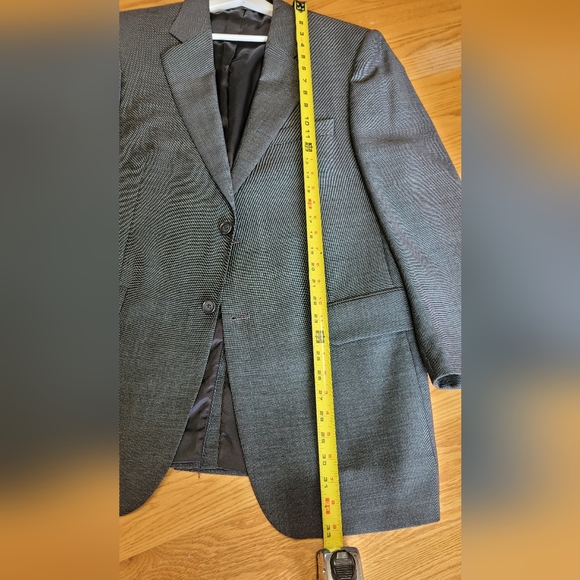 Jack Victor Loro Piana Gray Suit Jacket. US Men's 42 R. Superb condition. - Picture 9 of 11